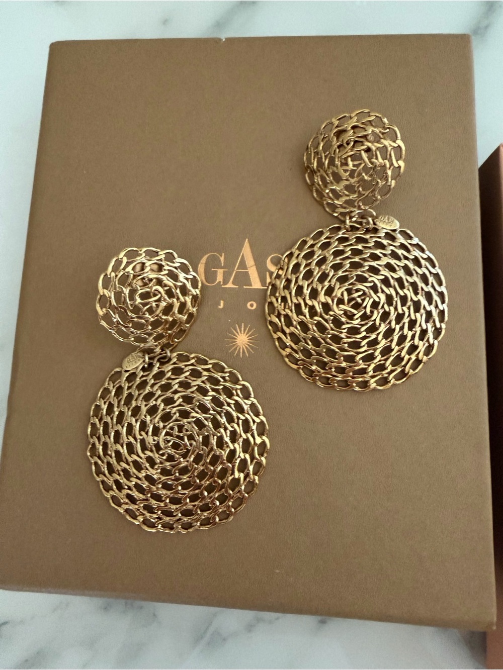Gas Bijoux Onde Gourmette Earrings